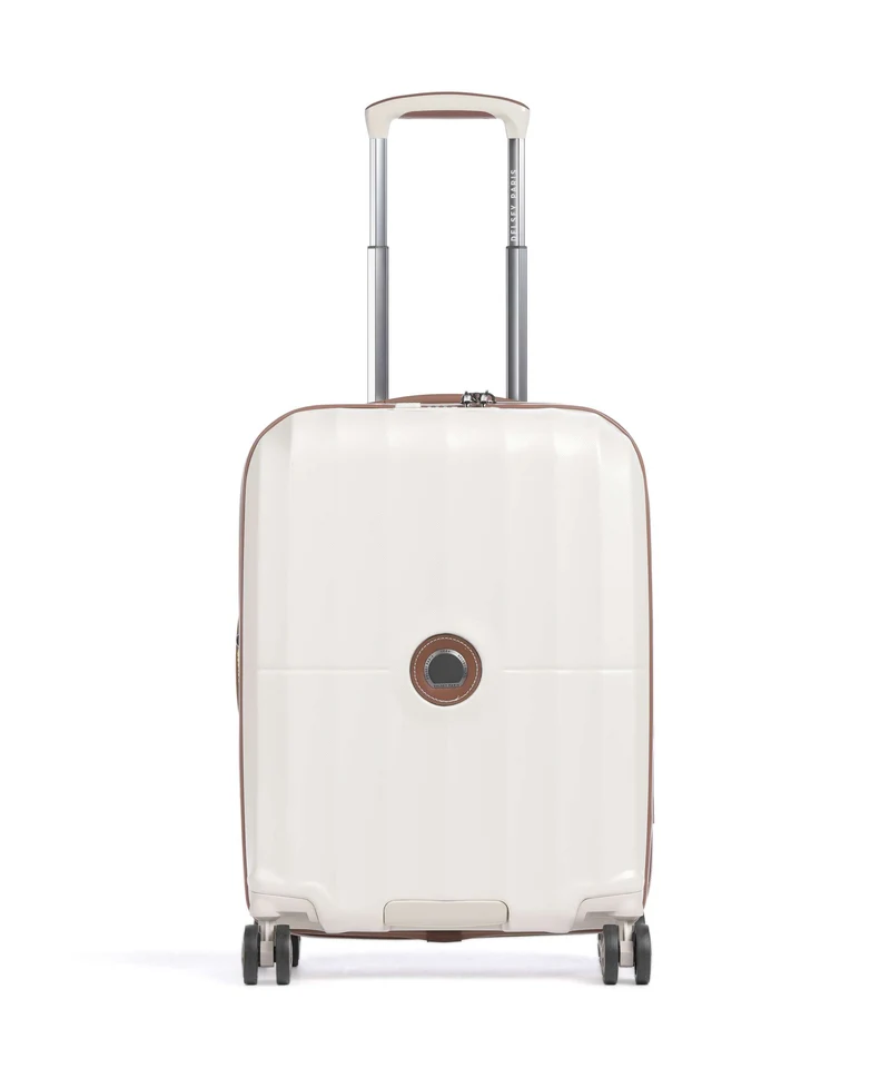 Delsey Paris Carrousel 2 Slim Maleta con 4 ruedas off white