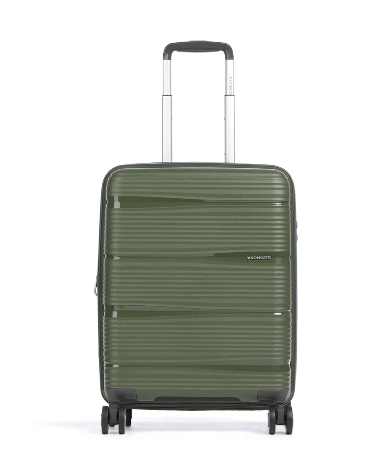 Roncato R-Lite Maleta con 4 ruedas verde militare