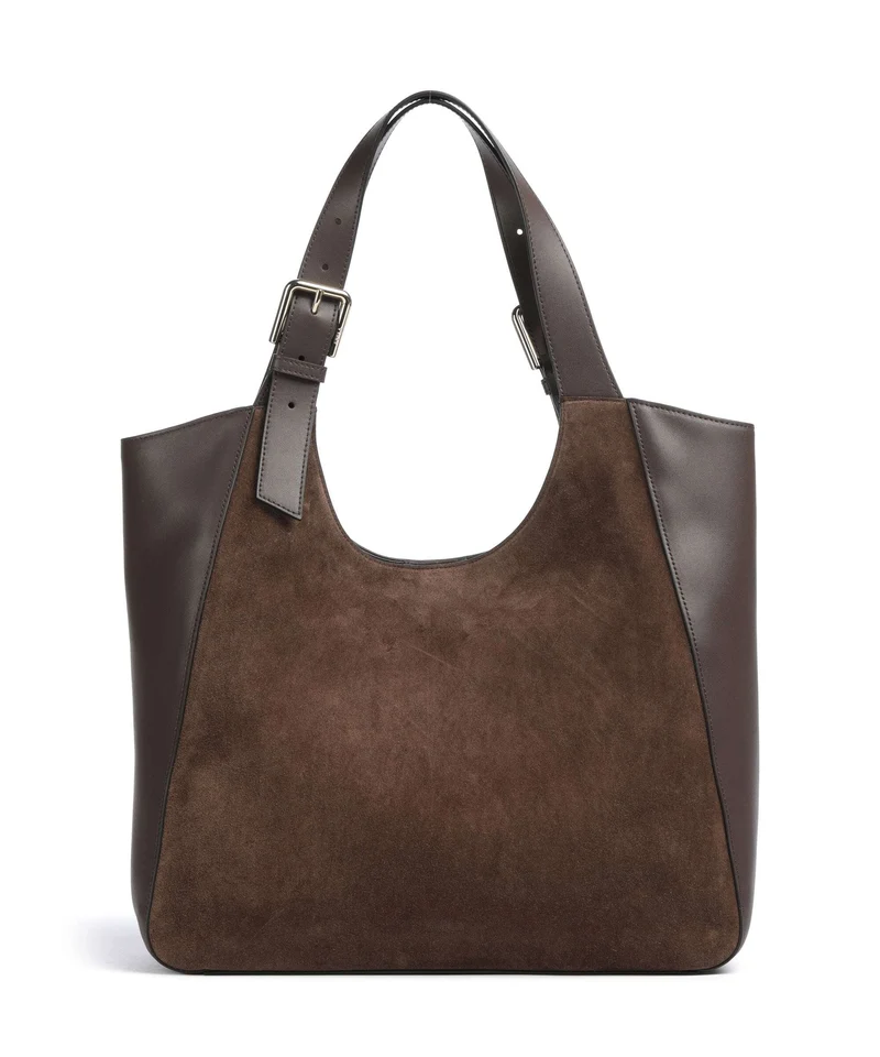Furla Dora L Bolsa shopping toni cioccolato