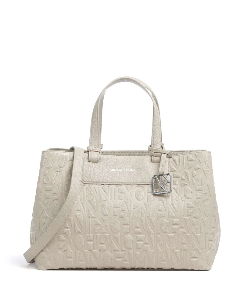 Armani Exchange Liz M Bolso de mano script