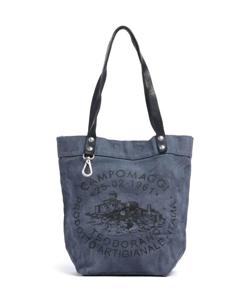 Campomaggi Bolsa shopping blue