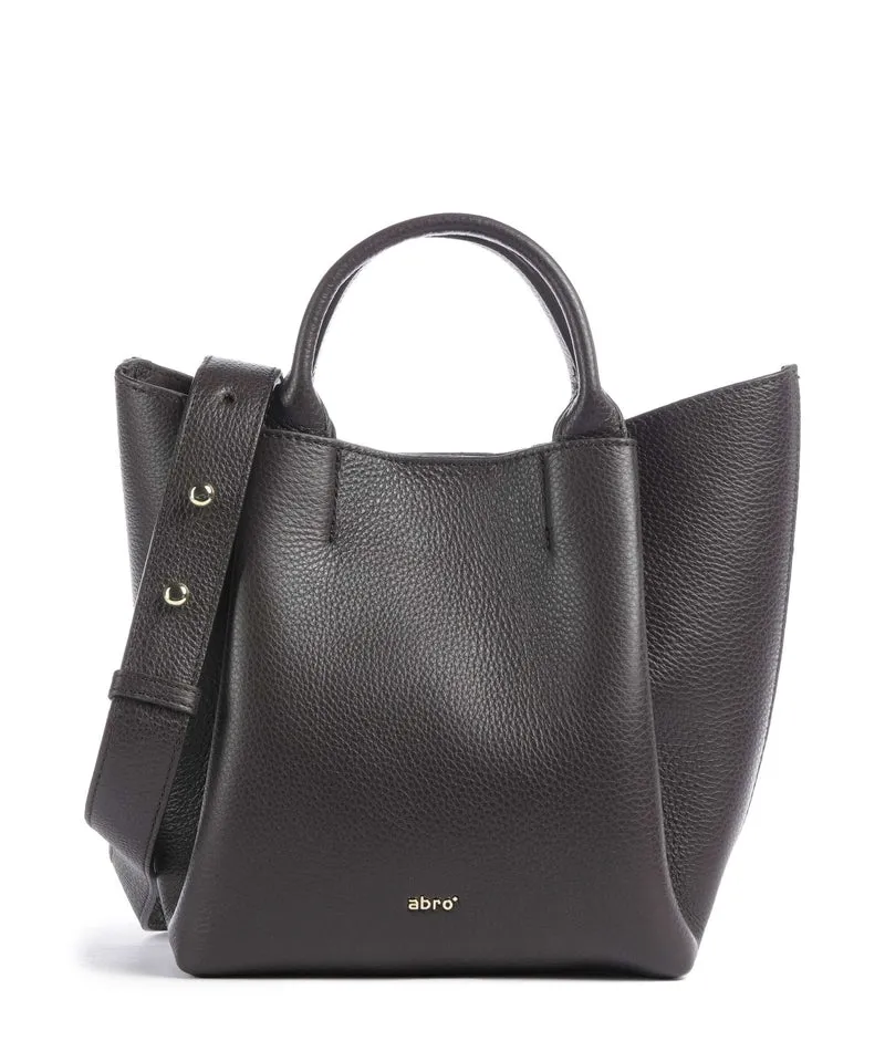 Abro Agave Essential Small Bolso de mano dark brown