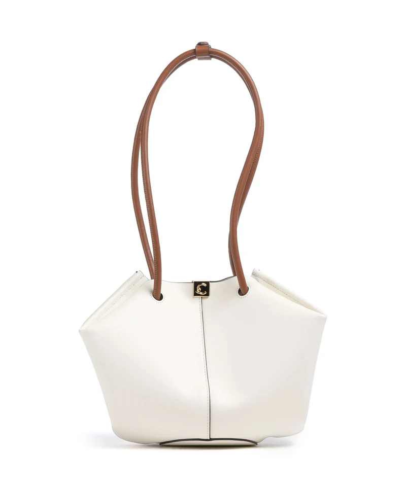 Coccinelle Kamy Bolso de hombro pearl/cognac
