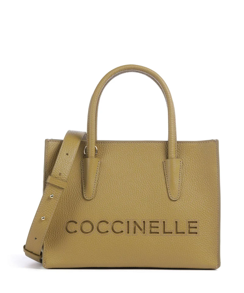 Coccinelle Myrtha Bolso de mano seagrass