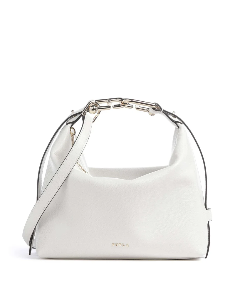 Furla Tonie Mini Bolso de hombro talco