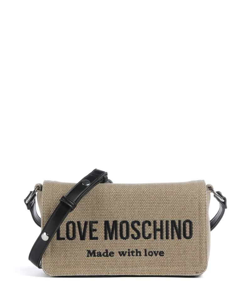 Love Moschino Cargo Canvas Bandolera black/gold