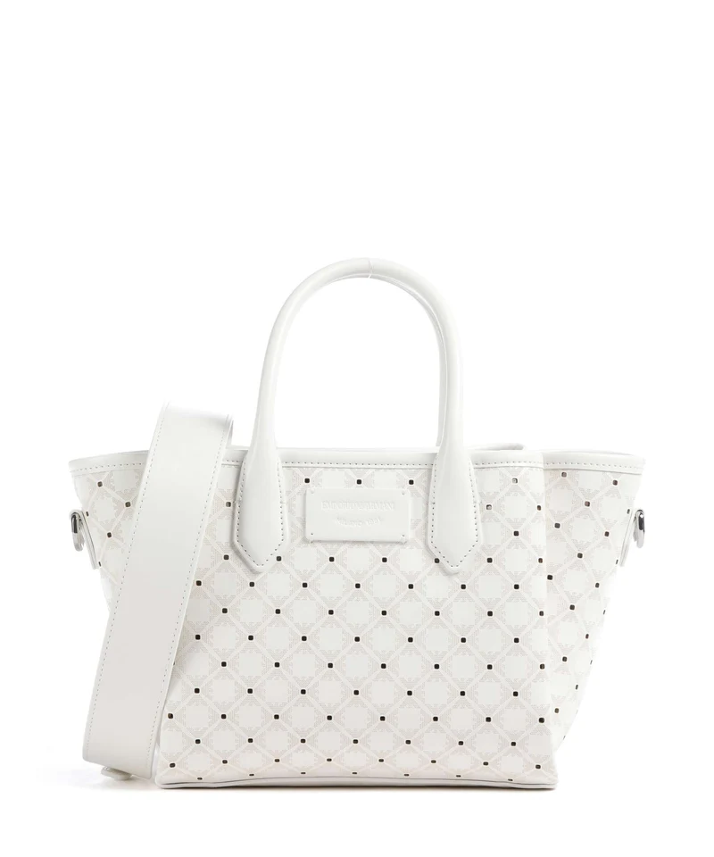 Emporio Armani Odette S Bolso de mano bianco/nudo