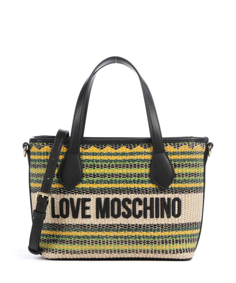 Love Moschino Sunset Stripes Bolso de mano multicolour/black
