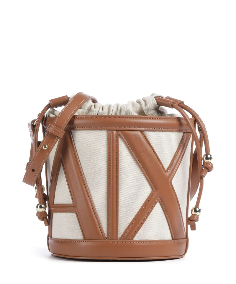Armani Exchange Marisol Bucket bolso de mano natural/saline clay