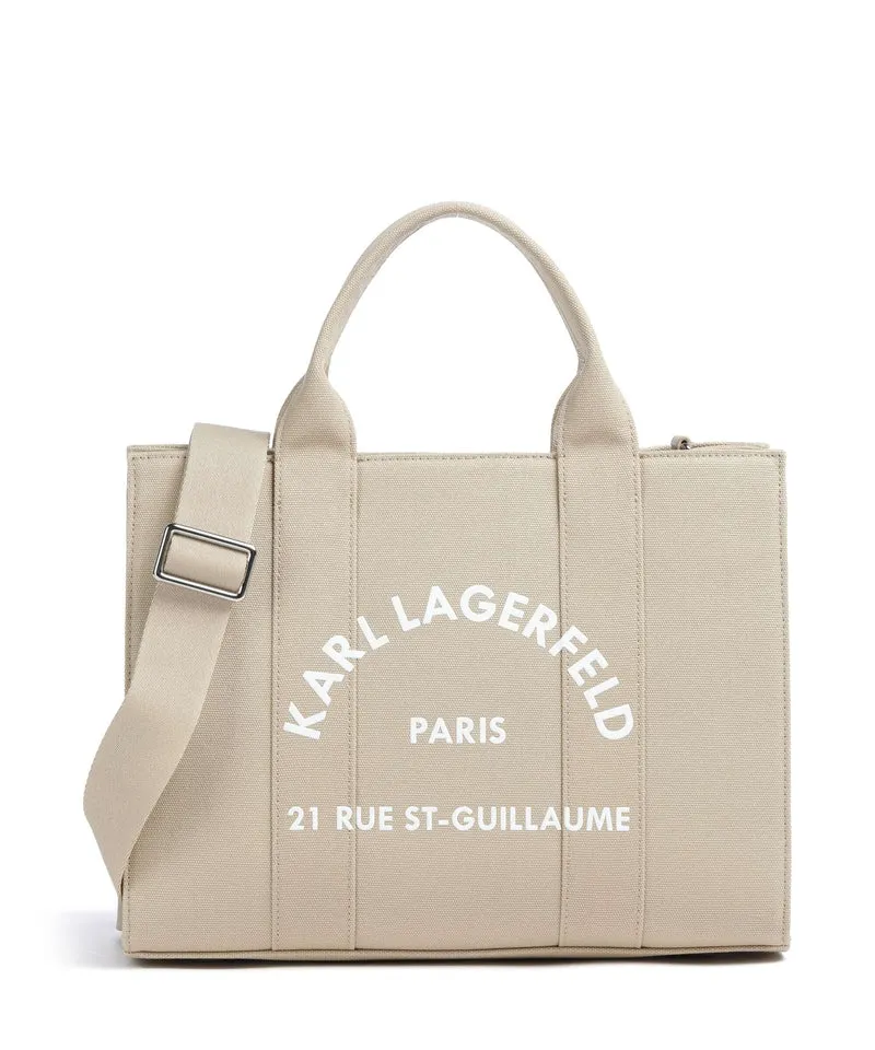 Karl Lagerfeld K/Rue St Guillaume Medium Bolso de mano safari