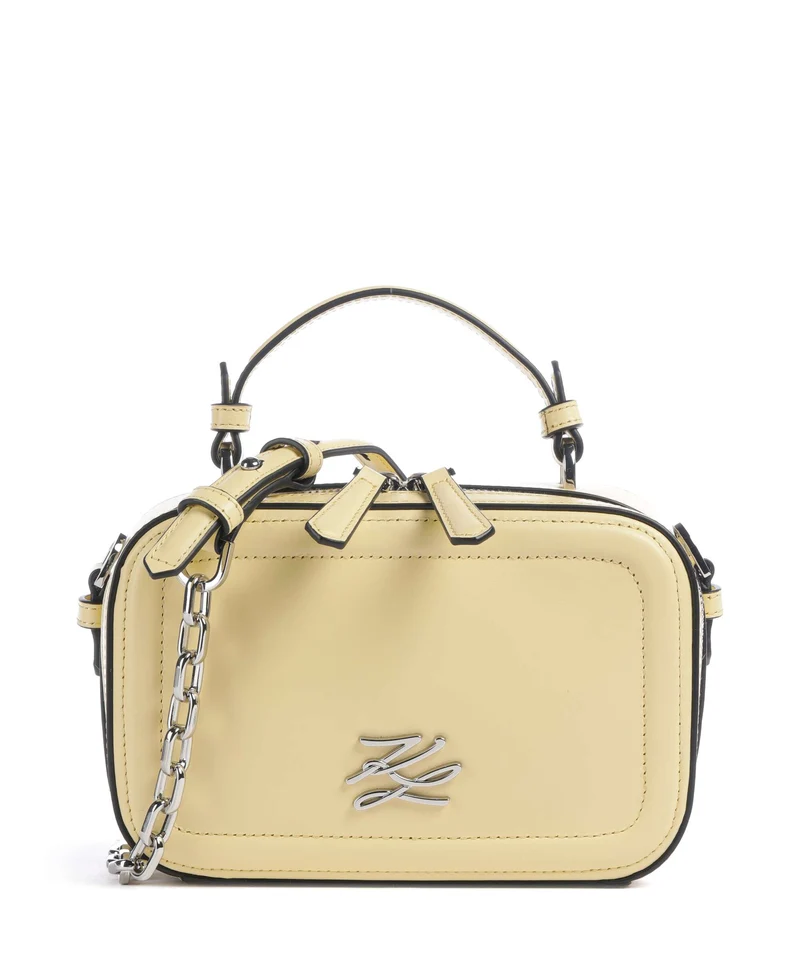 Karl Lagerfeld K/Autograph Small Bandolera sunlight