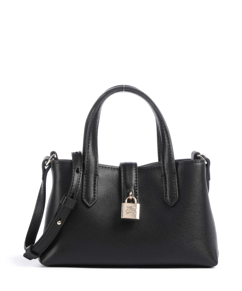 Karl Lagerfeld K/Autograph Padlock Bandolera black/gold