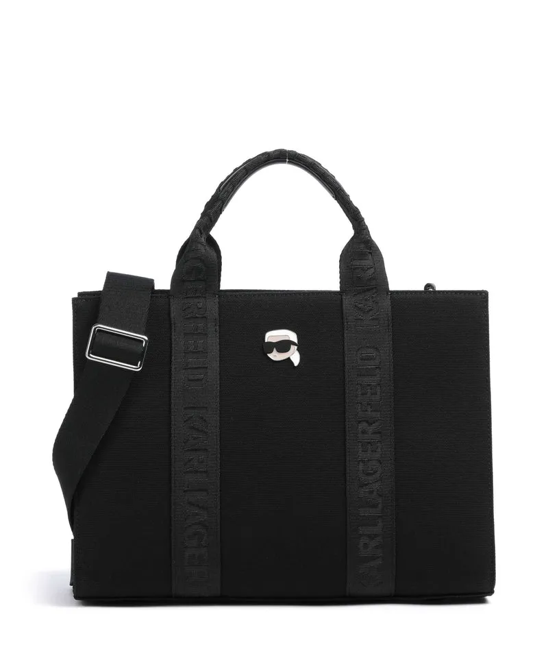Karl Lagerfeld Ikon Medium Bolso de mano black