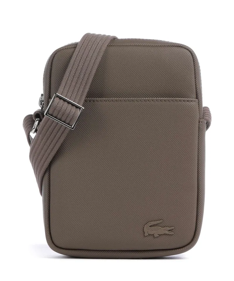 Lacoste Mens Classic Bandolera morel