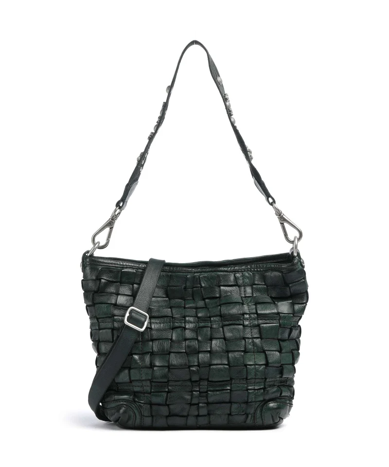 Campomaggi Bolso de hobo green bottle