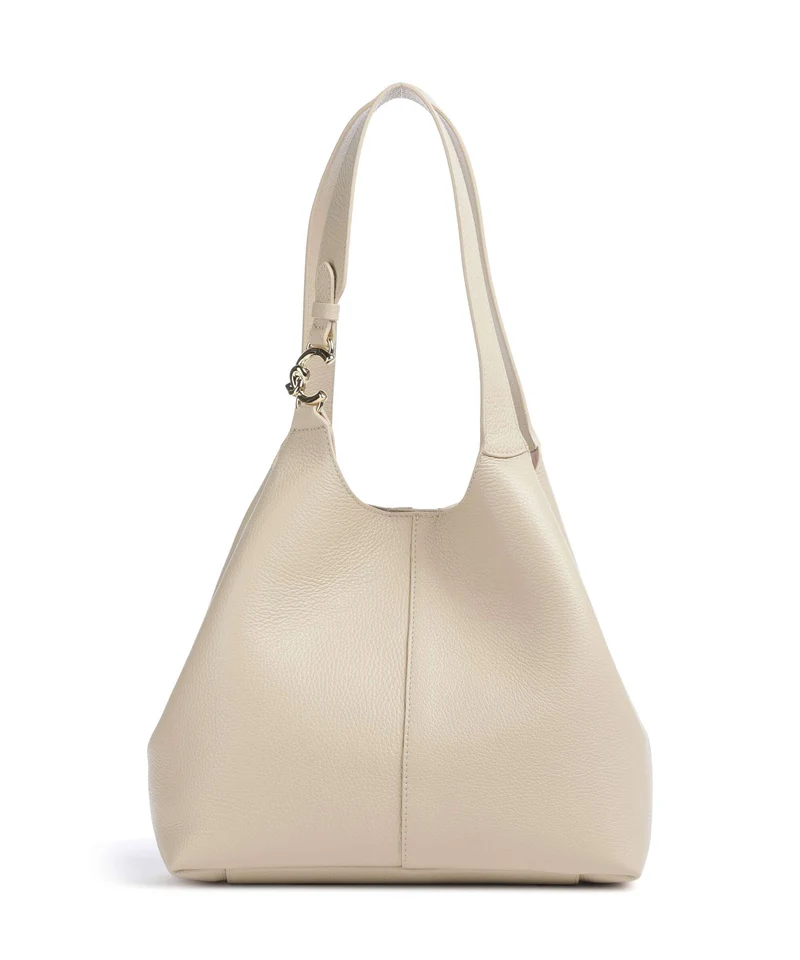 Coccinelle C-Easy Bolso de hobo sandshell