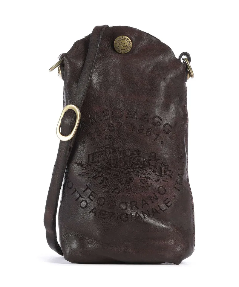 Campomaggi Bolsa para móvil brown
