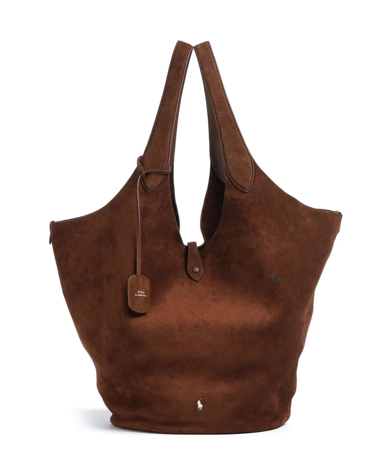 Polo Ralph Lauren Play Large Bolso de hobo cafe