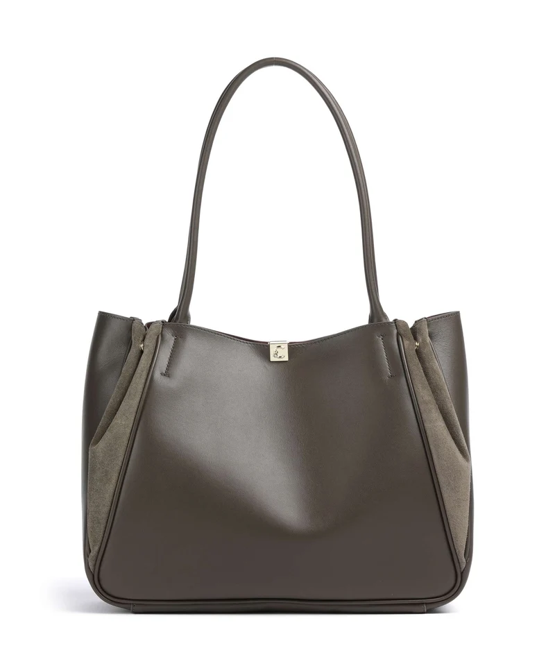 Coccinelle Pansy Bolsa shopping fango