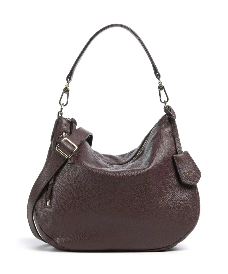 Abro Adria Juna Small Bolso de hobo burgundy