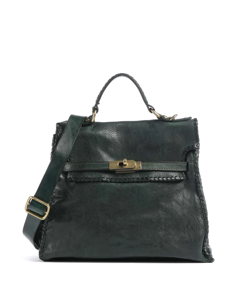 Campomaggi Bolso de mano green bottle