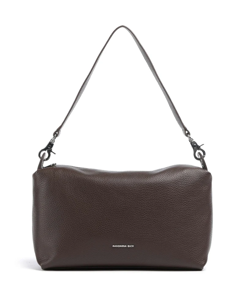 Mandarina Duck Mellow Leather Bolso de hombro espresso