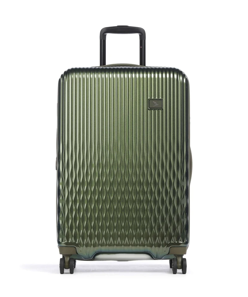 Pack Easy Flow Maleta con 4 ruedas bronze green