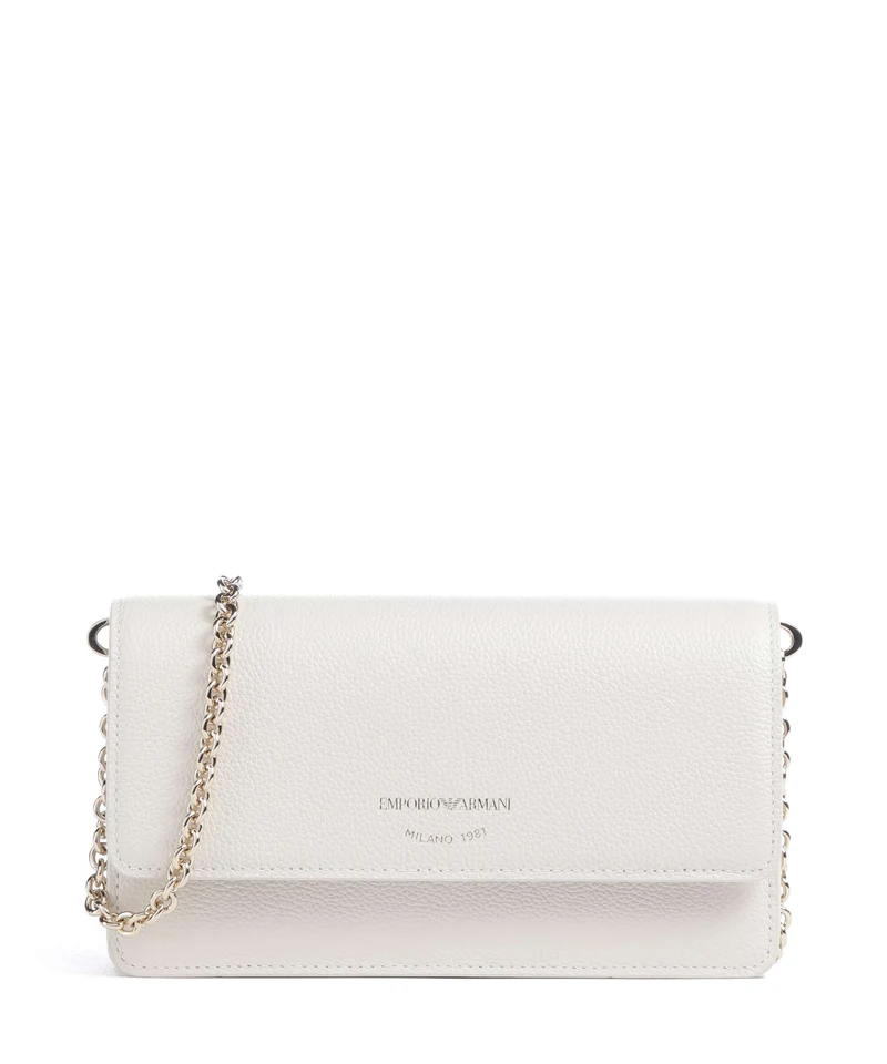Emporio Armani Vivienne Bandolera latte