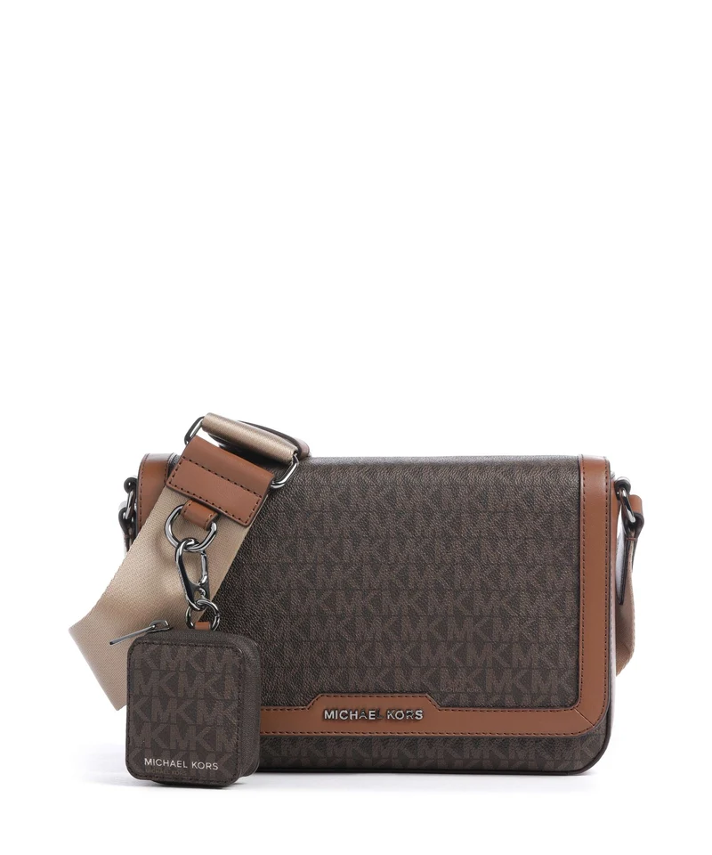 Michael Kors Hudson Bandolera brown/luggage