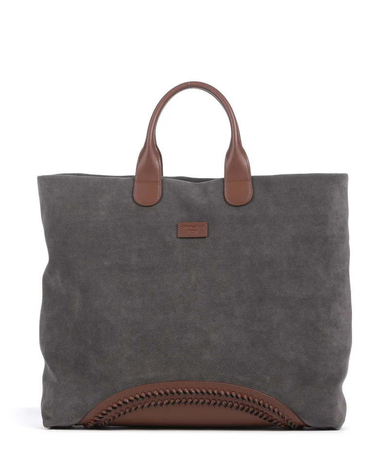 Emporio Armani Capsule Icon Bolso de mano grey whisper