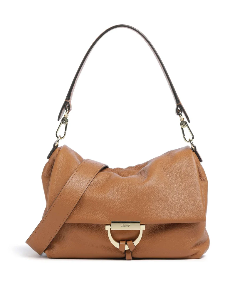 Abro Dalia Temi Medium Bolso de hombro cuoio