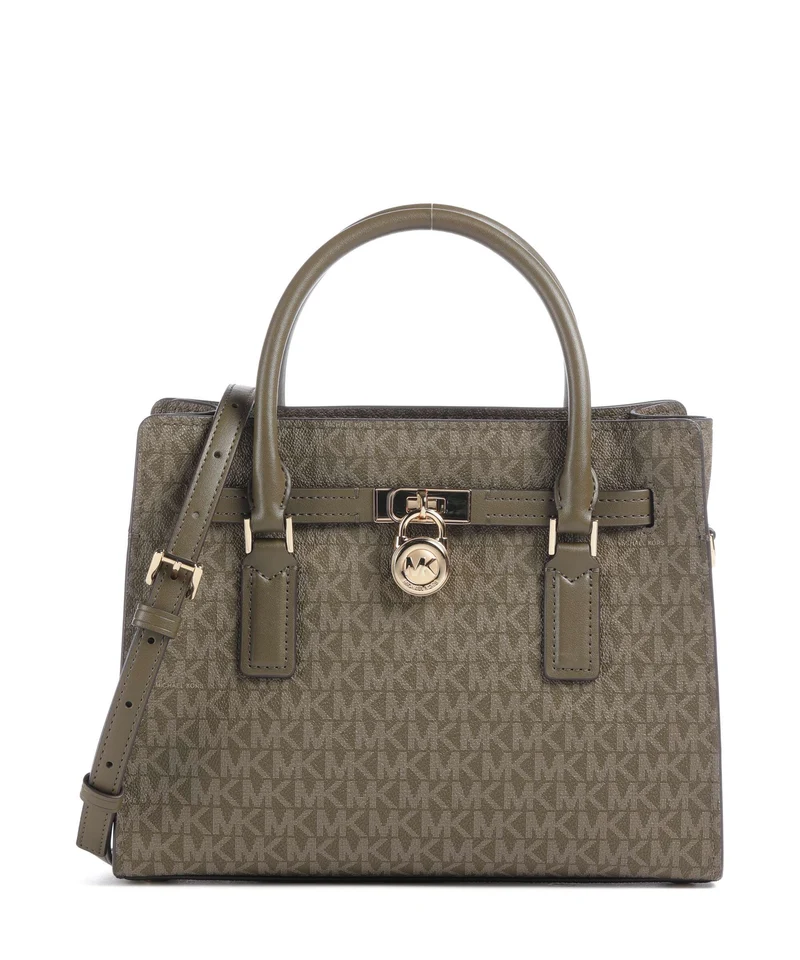 Michael Kors Hamilton Moderne Small Bolso de mano loden