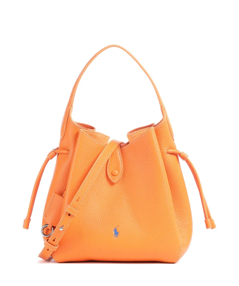 Polo Ralph Lauren Play Medium Bucket bolso de mano orange peel