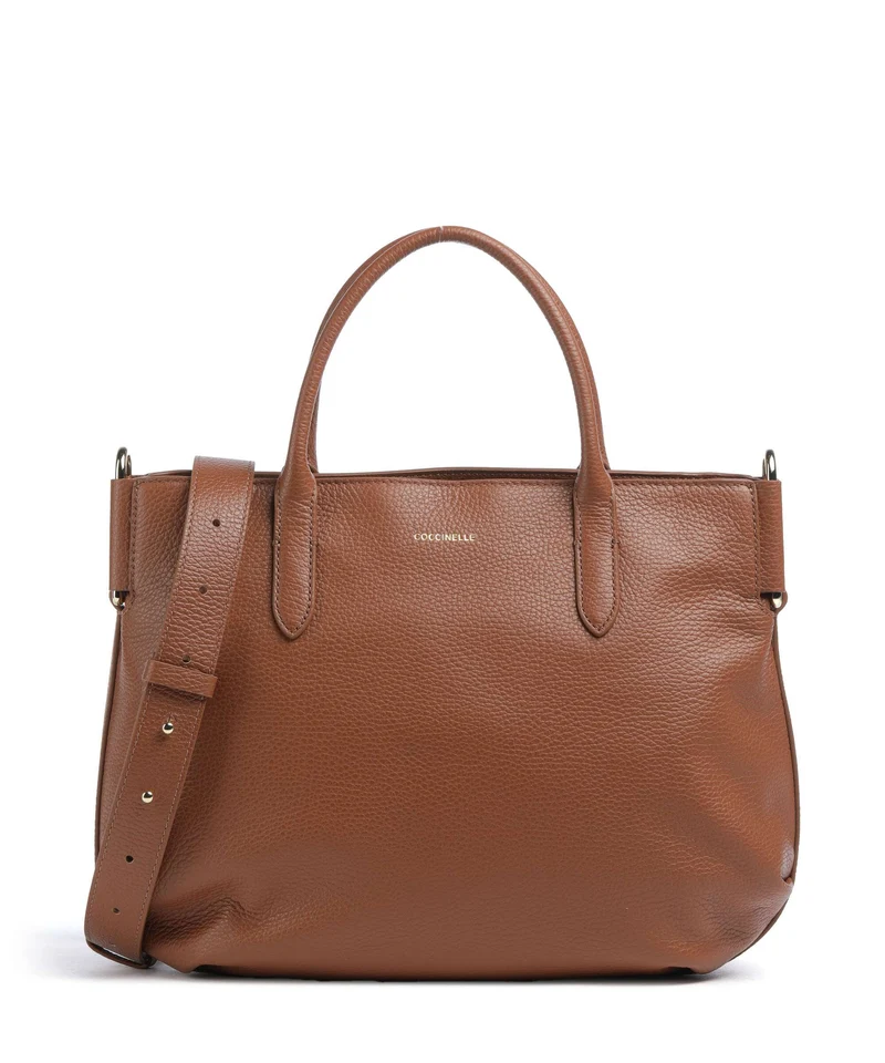 Coccinelle Rebekka Bolso de mano cognac