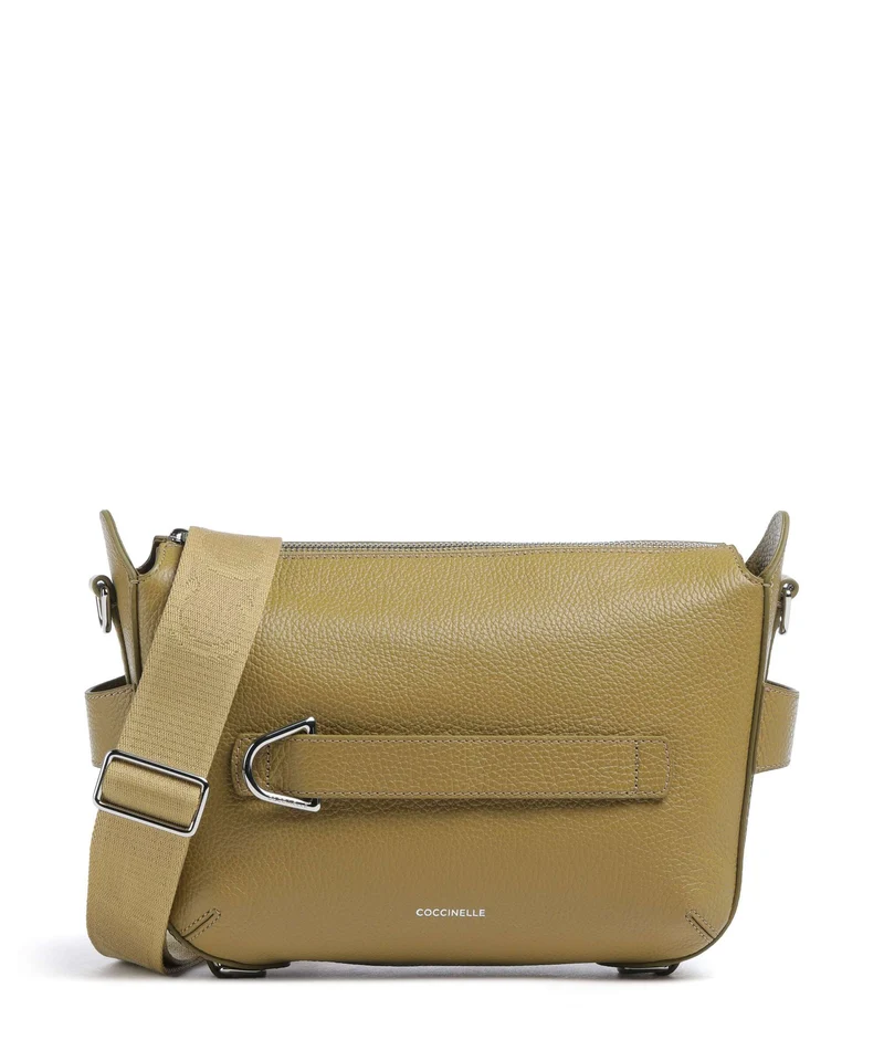 Coccinelle Gretel Ribbon Bandolera seagrass