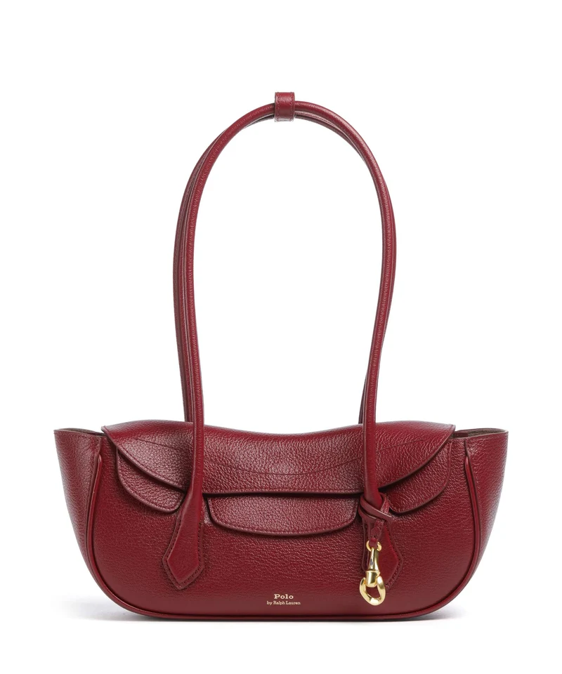 Polo Ralph Lauren Blaze Small Bolso de hombro currant