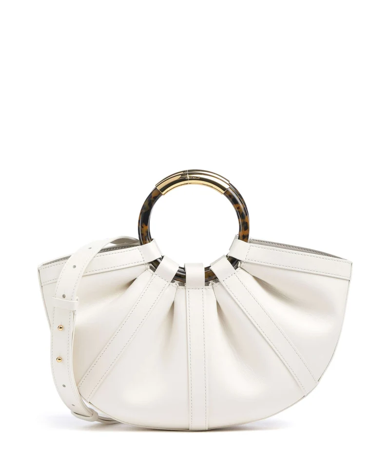 Coccinelle Shell Bolso de mano pearl