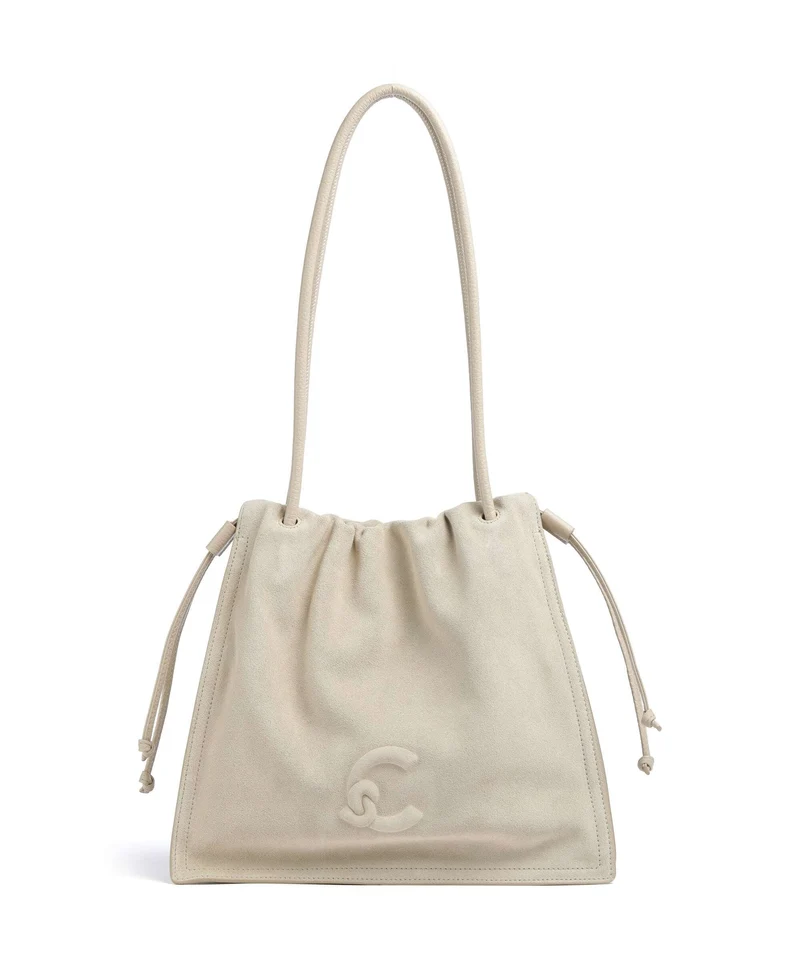 Coccinelle Dulse Bucket bolso de mano sandshell