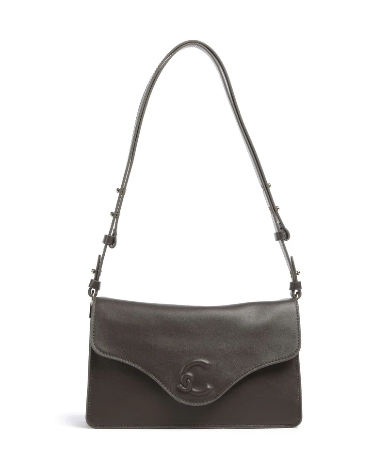 Coccinelle C-Me Softy Bolso de hombro fango
