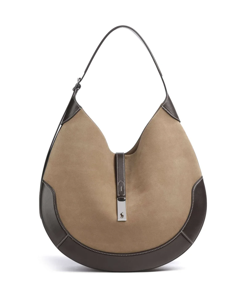 Polo Ralph Lauren ID Collection Medium Bolso de hobo clay/tobacco