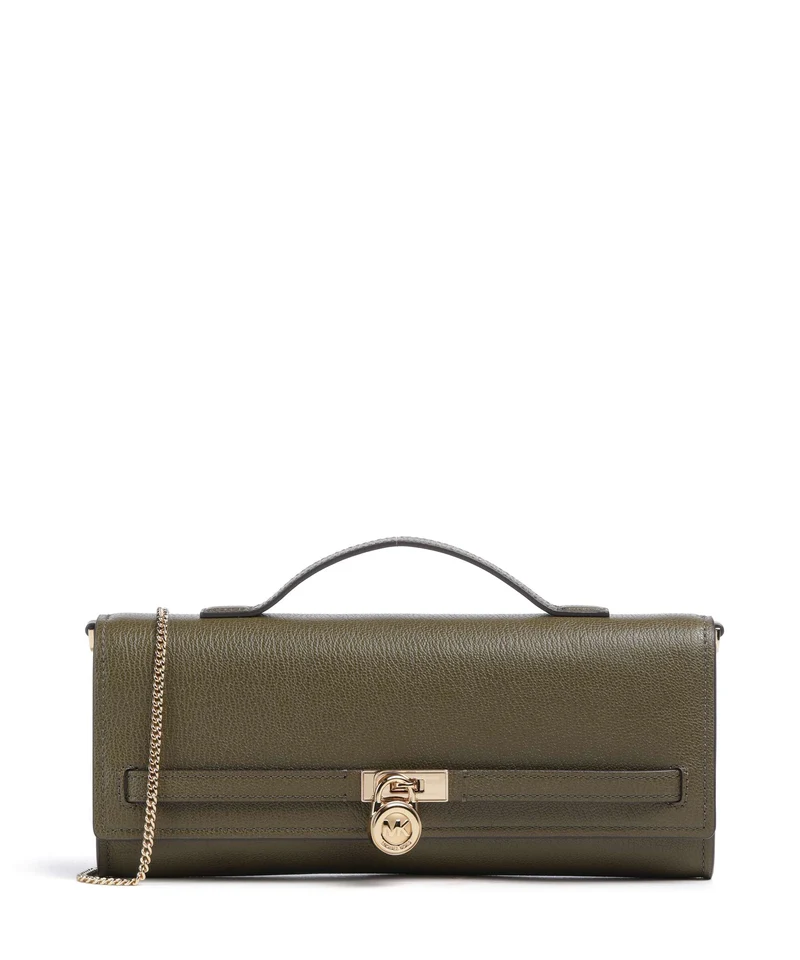 Michael Kors Hamilton Moderne Medium Bolso de hombro loden