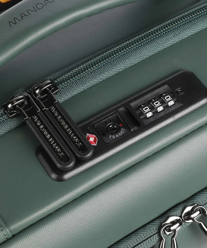 Mandarina Duck Eco Coated Maleta con 2 ruedas deep green
