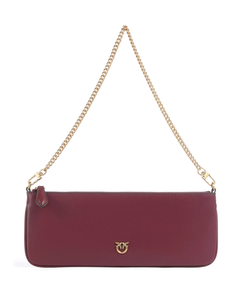 Pinko Flat Horizontal Bolso de hombro ribes intenso/antique gold