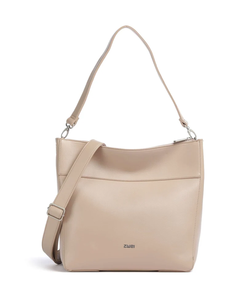 Zwei MADEMOISELLE.M M110 Bolso de hobo oat