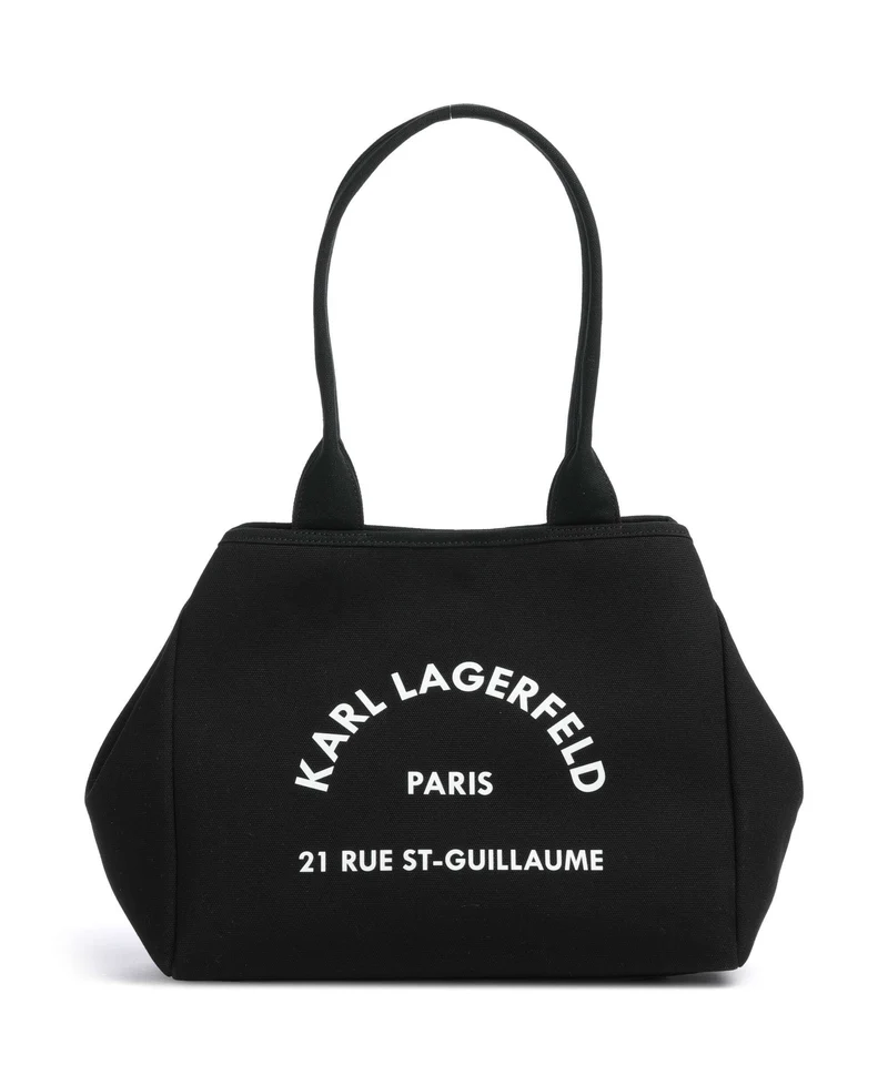 Karl Lagerfeld K/Rue St Guillaume Bolsa shopping black