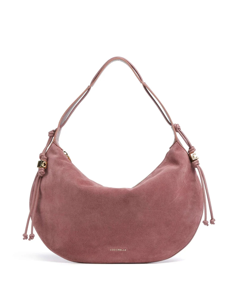 Coccinelle Thess Suede Bolso de hobo winter rose