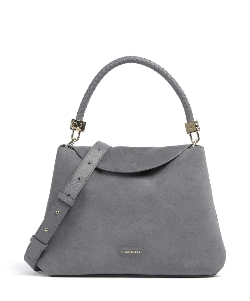 Coccinelle Tiggy Suede Bolso de mano stove