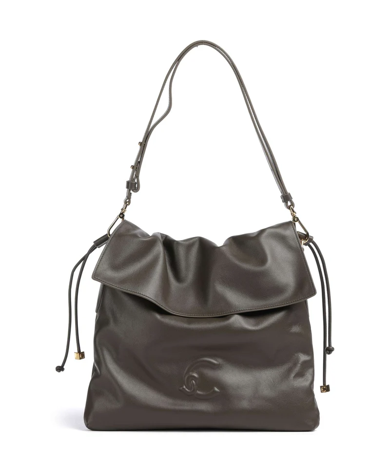 Coccinelle Lidia Bolso de hobo fango