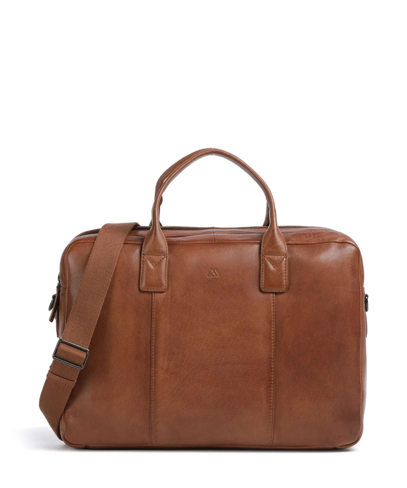 Markberg Ashton Maletín cognac
