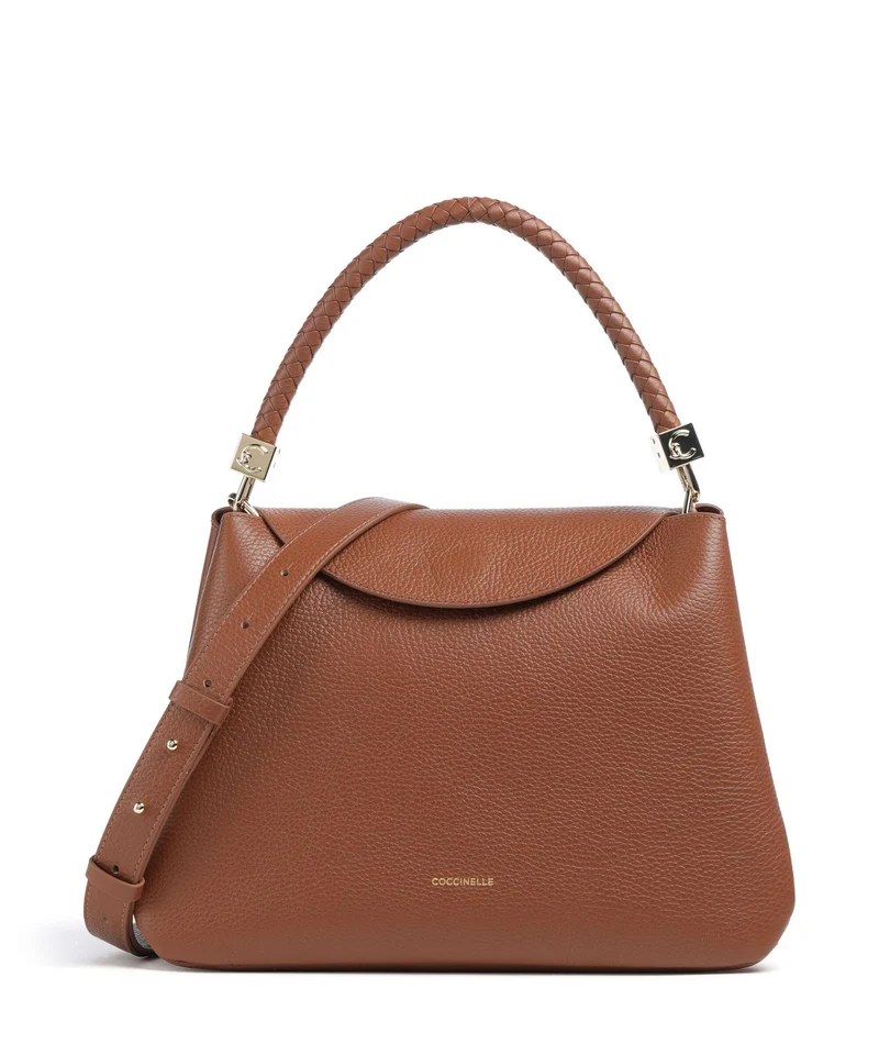 Coccinelle Tiggy Bolso de mano cognac